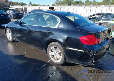 2012 Infiniti G37 Journey from USA, damaged, VIN JN1CV6AP5CM933874